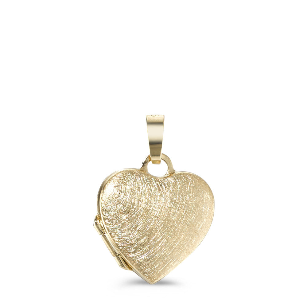 Locket 9k Yellow Gold Heart Ø13 mm