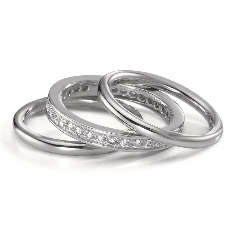 Stacking ring 18k White Gold