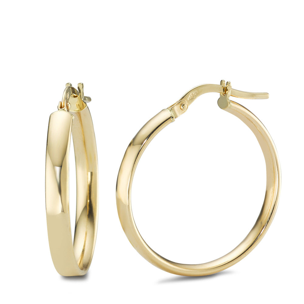 Hoop earrings 14k Yellow Gold