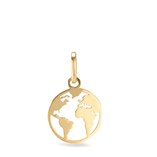 Pendant 14k Yellow Gold Globe Ø10 mm