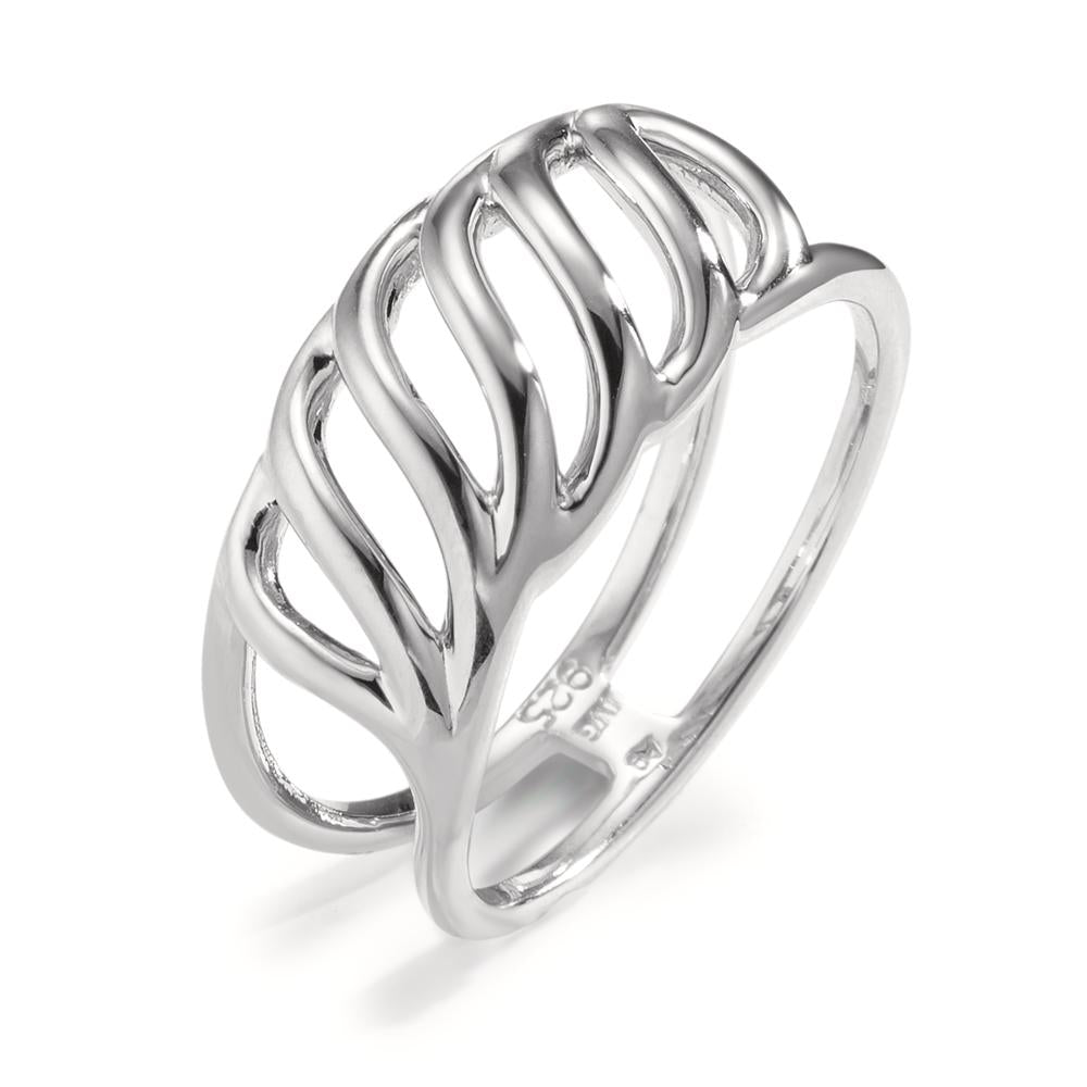 Ring Silver Rhodium plated