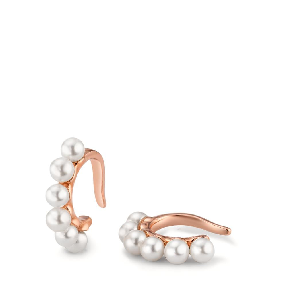 Ear Cuff Silver Rose Gold plated Freshwater pearl