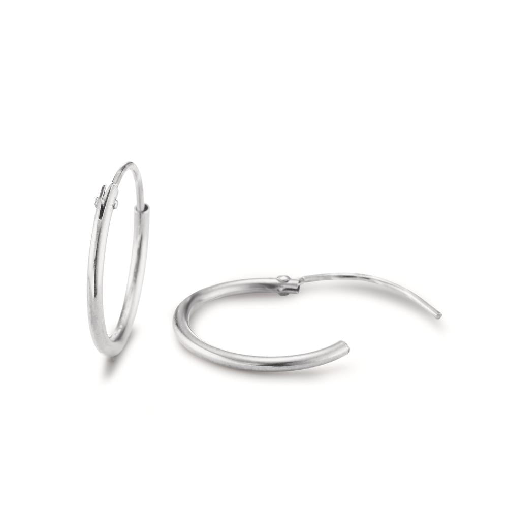 Hoop earrings Silver