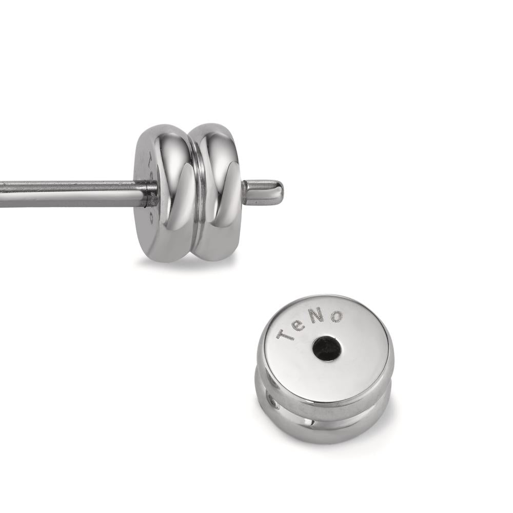 Stud earrings Stainless steel Ø6 mm