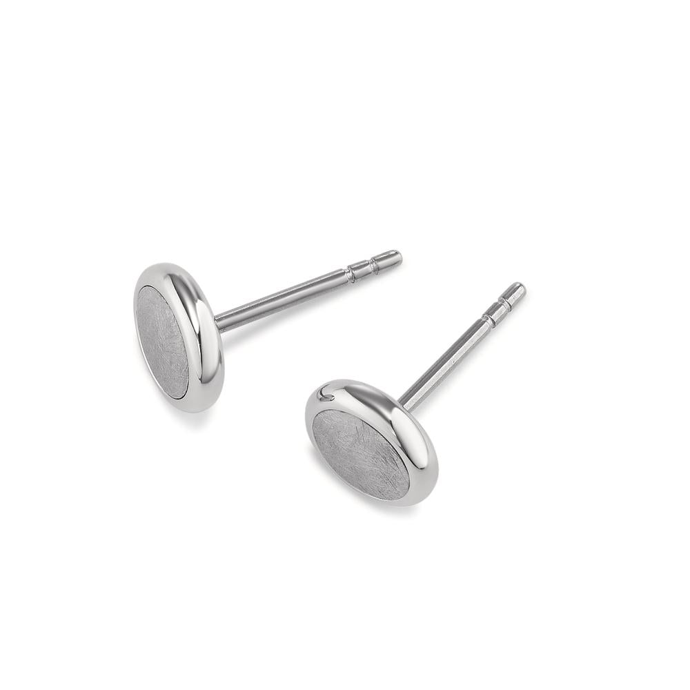 Stud earrings Stainless steel Ø8 mm