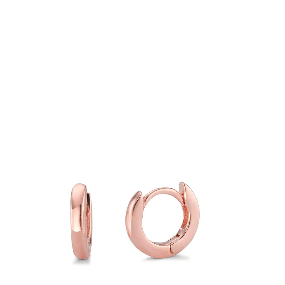 Hinged hoop Silver Rose Gold plated