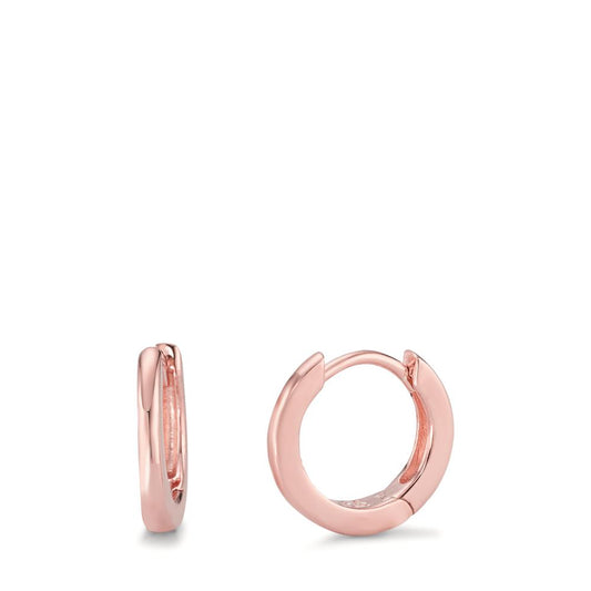 Hinged hoop Silver Rose Gold plated