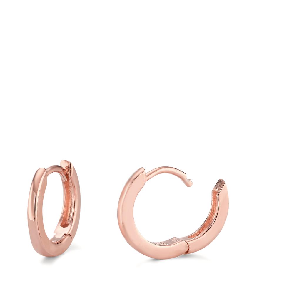 Hinged hoop Silver Rose Gold plated