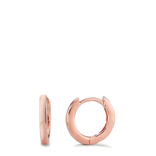 Hinged hoop Silver Rose Gold plated