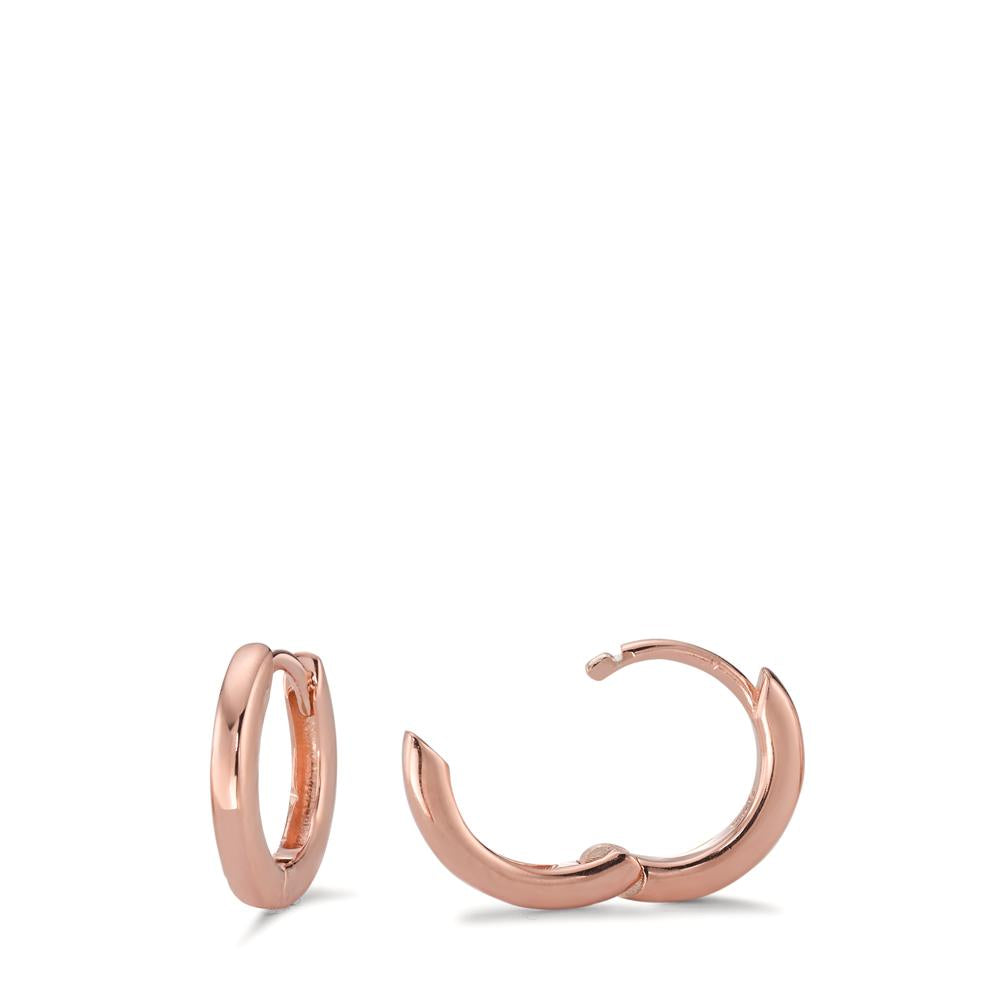 Hinged hoop Silver Rose Gold plated