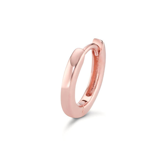 Hinged hoop 1 pc Silver Rose Gold plated