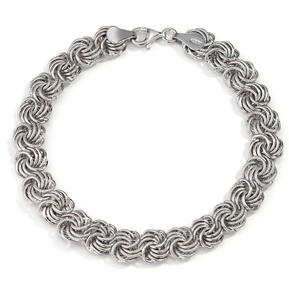 Bracelet Silver Rhodium plated 18 cm