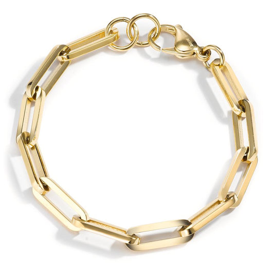 Bracelet Stainless steel Yellow IP coated 19.5-20.5 cm