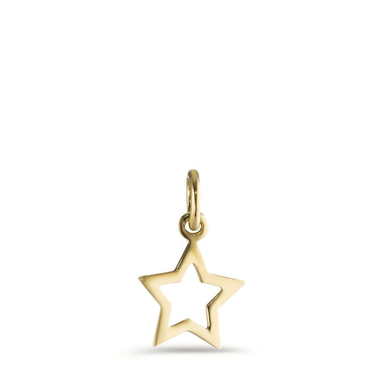 Pendant 9k Yellow Gold Star Ø8.5 mm