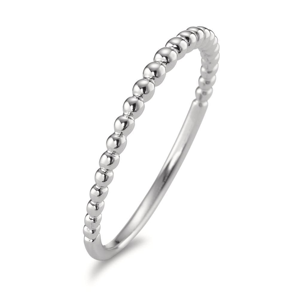 Stacking ring 9k White Gold