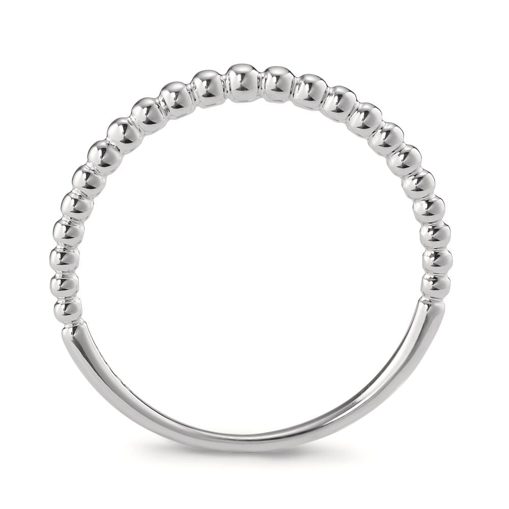 Stacking ring 9k White Gold