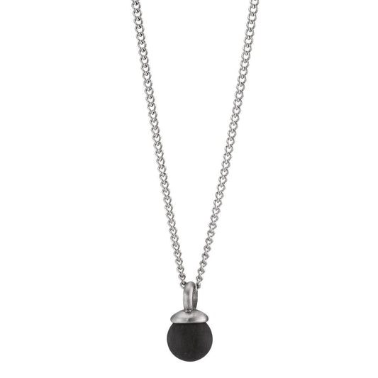 Necklace with pendant Stainless steel 42 cm Ø7 mm