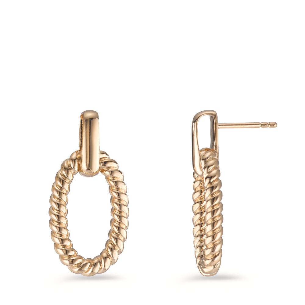 Drop Earrings Bronze Yellow Gold plated