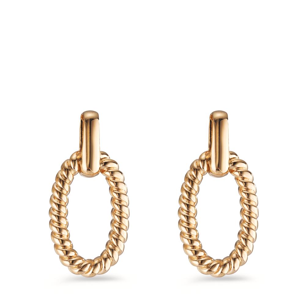 Drop Earrings Bronze Yellow Gold plated