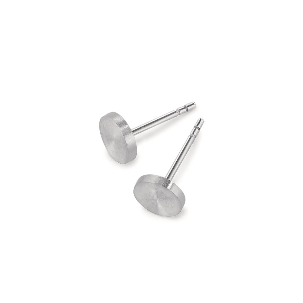 Stud earrings Stainless steel Ø7 mm