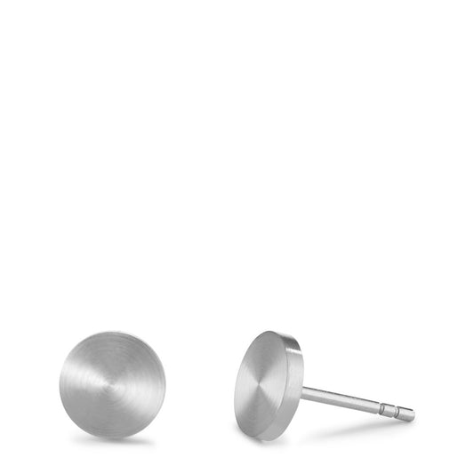 Stud earrings Stainless steel Ø8 mm