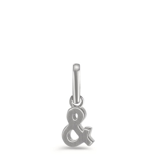 Pendant Silver Rhodium plated Ø6.5 mm