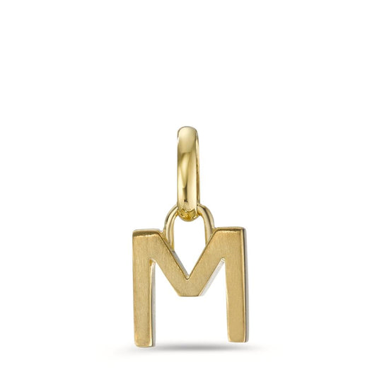 Pendant Silver Yellow Gold plated Ø6.5 mm