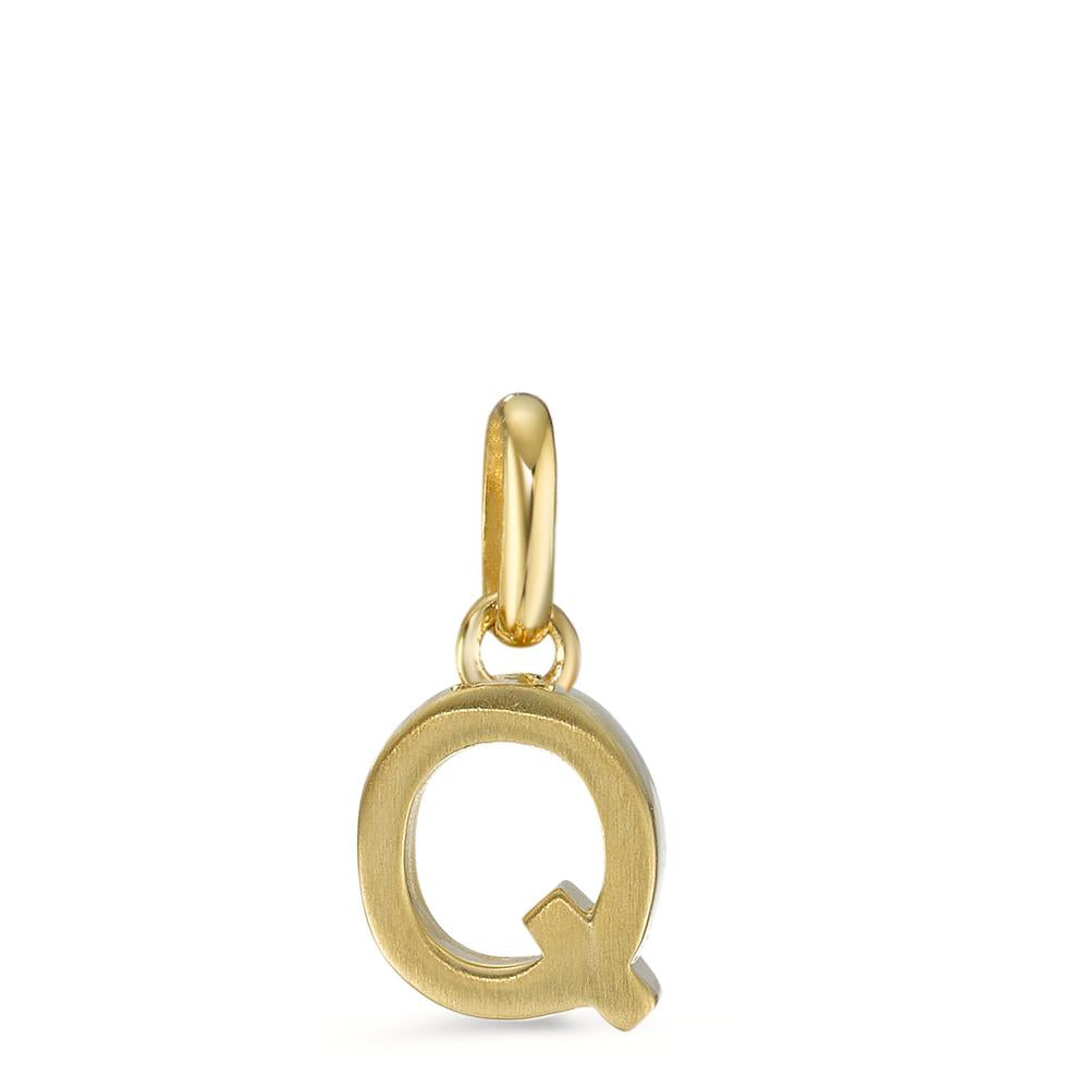 Pendant Silver Yellow Gold plated Ø6.5 mm