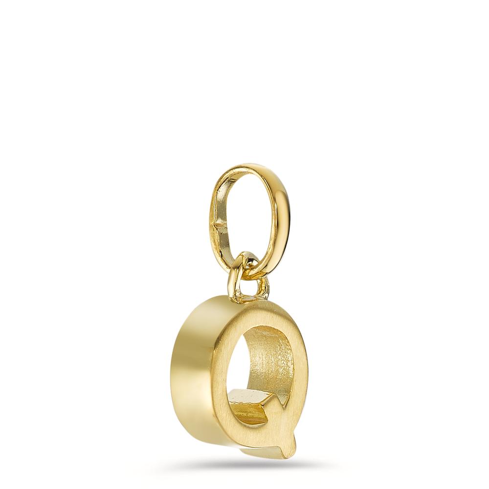 Pendant Silver Yellow Gold plated Ø6.5 mm