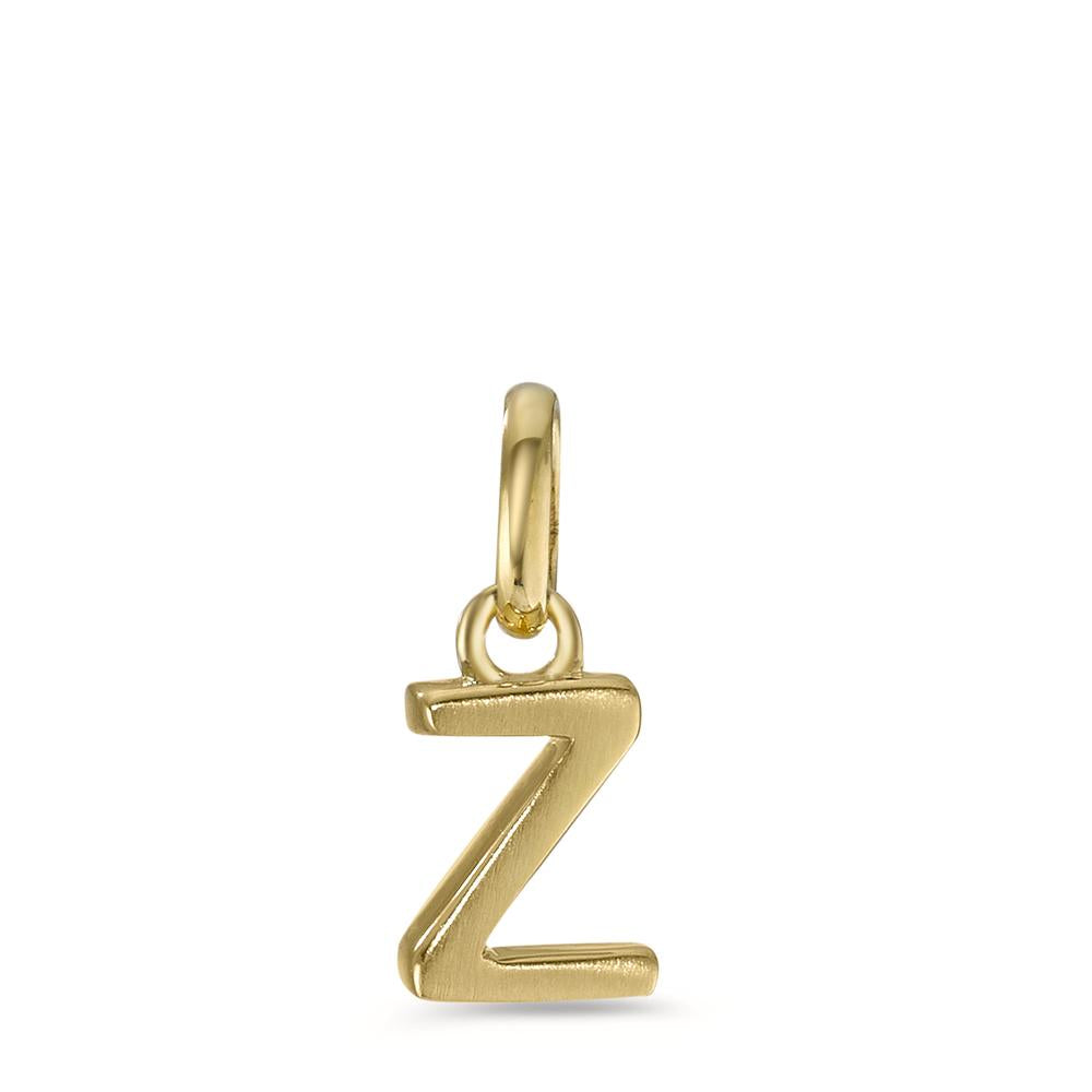 Pendant Silver Yellow Gold plated Ø6.5 mm