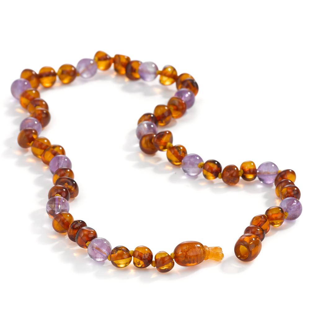 Necklace Amber 34 cm Ø6 mm