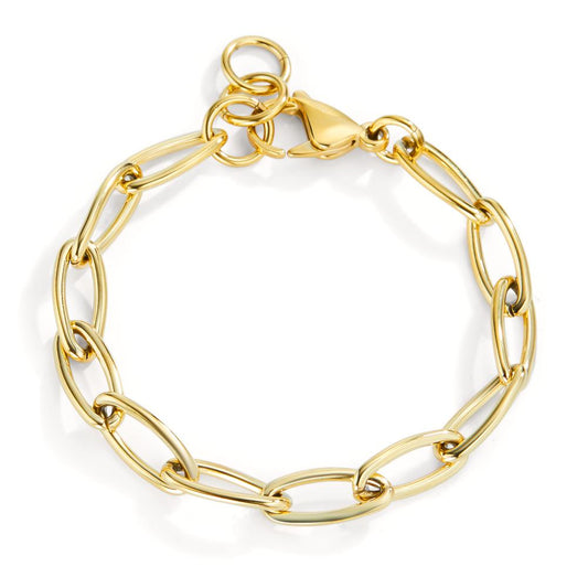 Bracelet Stainless steel Yellow IP coated 19.5-21 cm