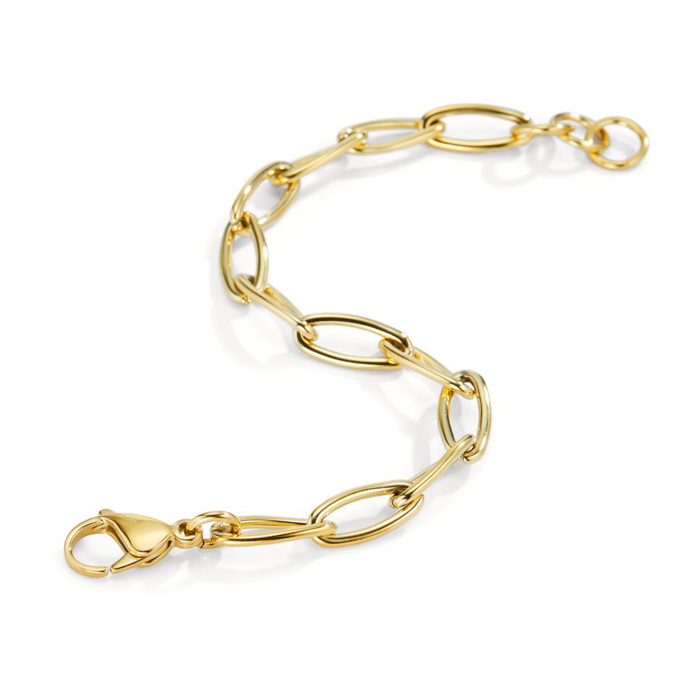 Bracelet Stainless steel Yellow IP coated 19.5-21 cm