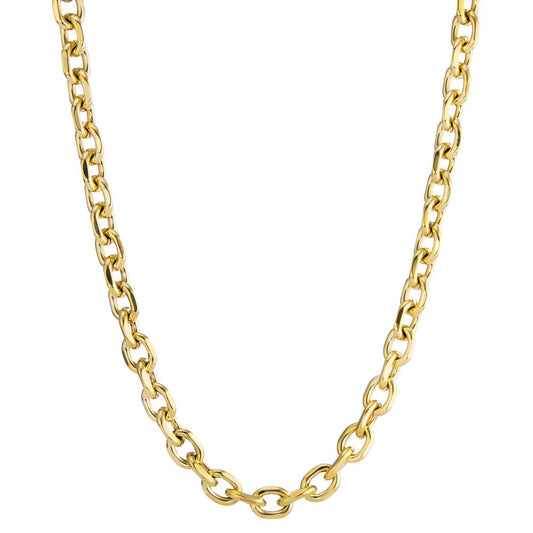 Necklace Stainless steel Yellow IP coated 46-47 cm