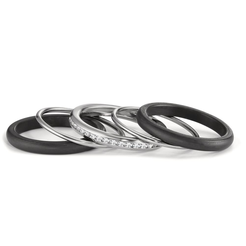 Memory ring Stainless steel Zirconia