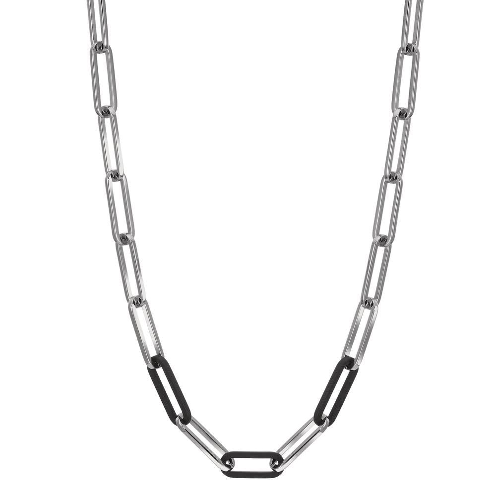 Necklace Stainless steel, Carbon 45-48 cm