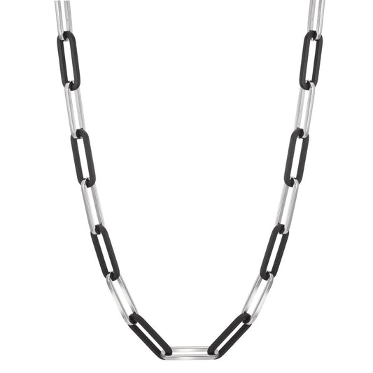 Necklace Stainless steel, Carbon 45-48 cm