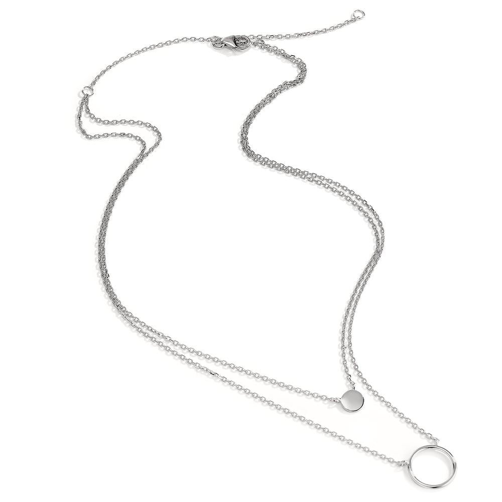 Necklace Silver Rhodium plated 45 cm