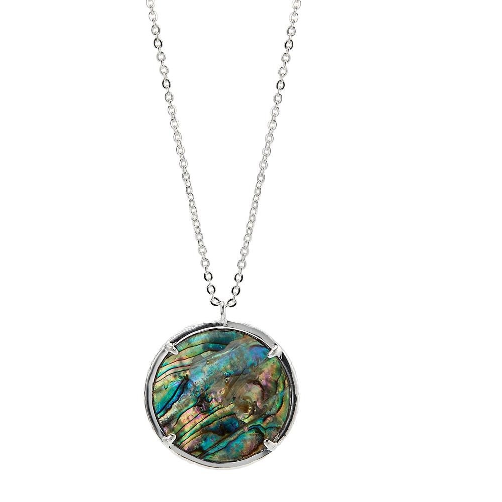 Necklace Bronze Abalone Tree Of Life 42 cm Ø25 mm