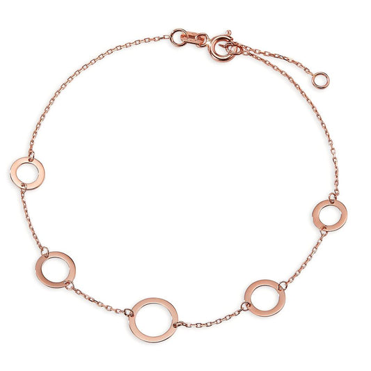 Bracelet 14k Red Gold 17-19 cm