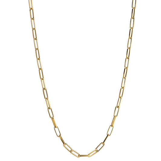 Necklace Silver Yellow Gold plated 42-45 cm