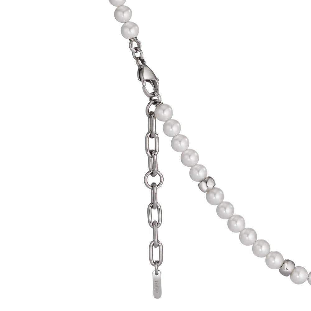 Necklace Stainless steel Shell pearl 42-45 cm