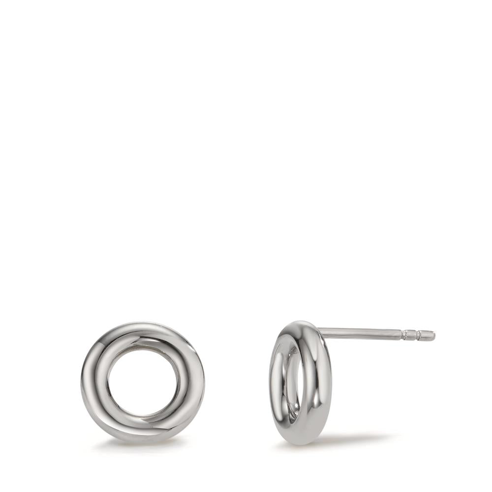 Stud earrings Stainless steel Ø10 mm