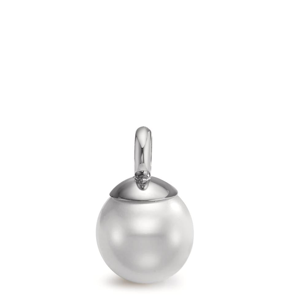 Pendant Stainless steel Shell pearl Ø9 mm