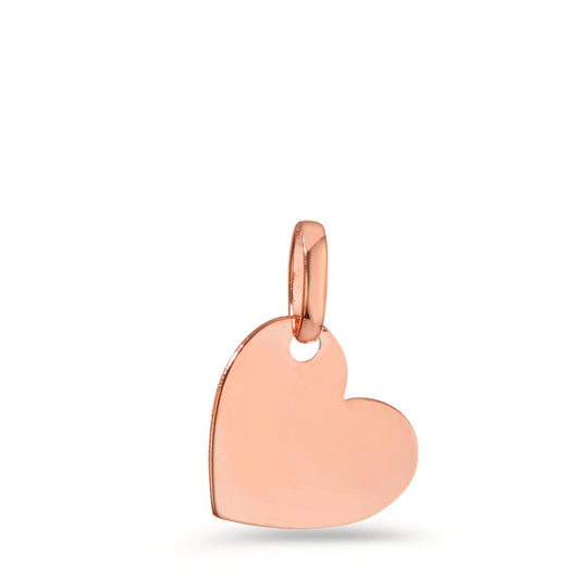 Engravable pendant 14k Red Gold Heart Ø11 mm