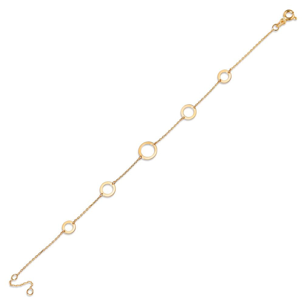 Bracelet 14k Yellow Gold 17-19 cm