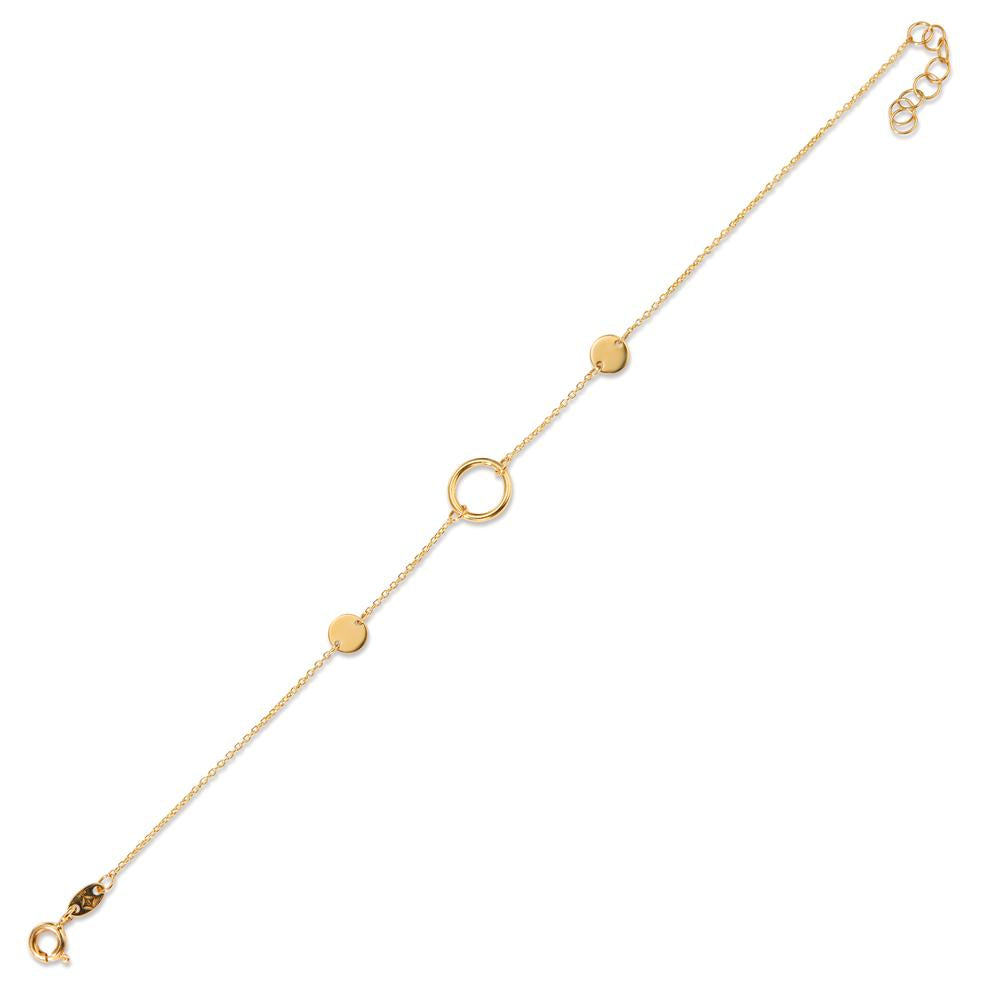 Bracelet 14k Yellow Gold 16.5-18.5 cm