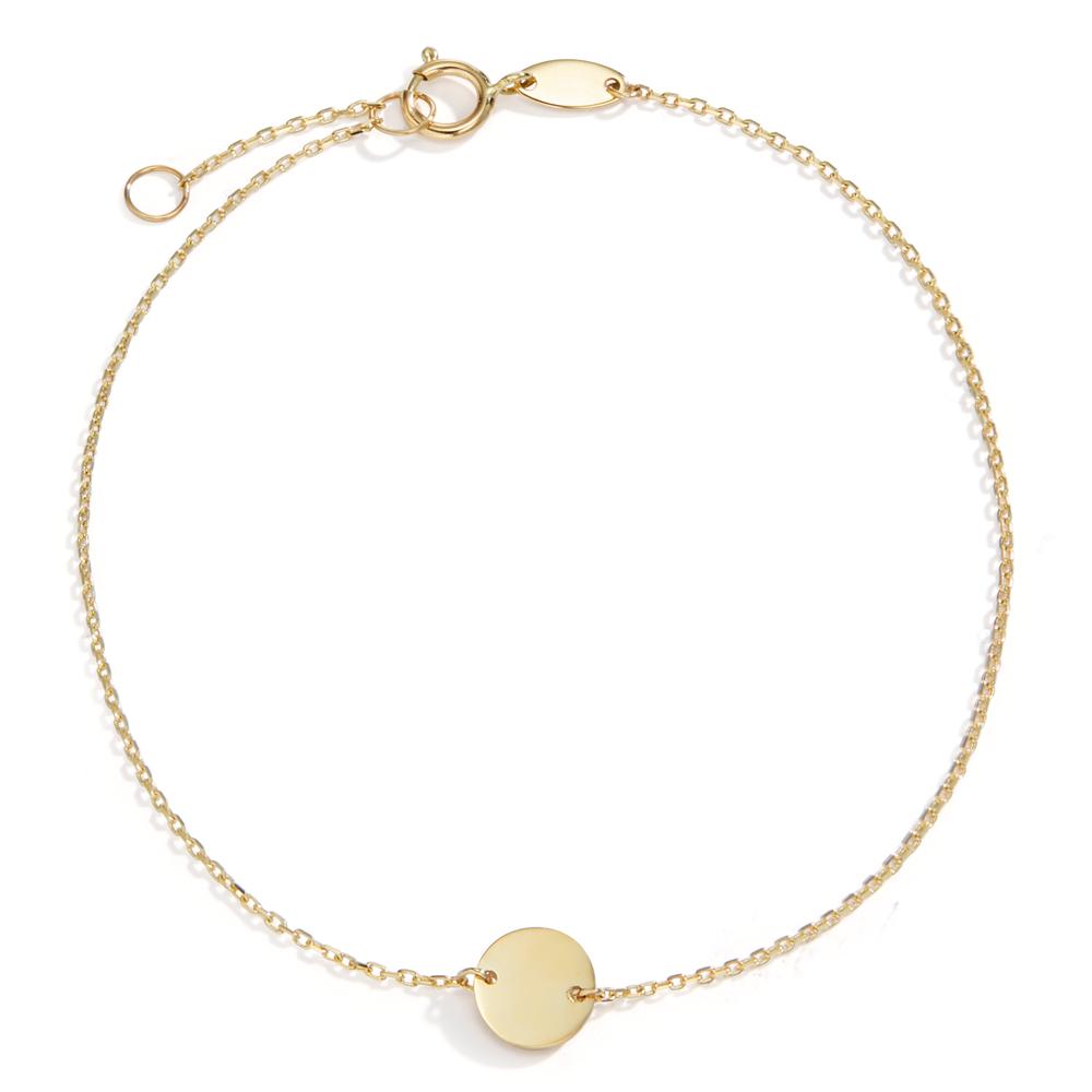 Bracelet 14k Yellow Gold 17-18 cm