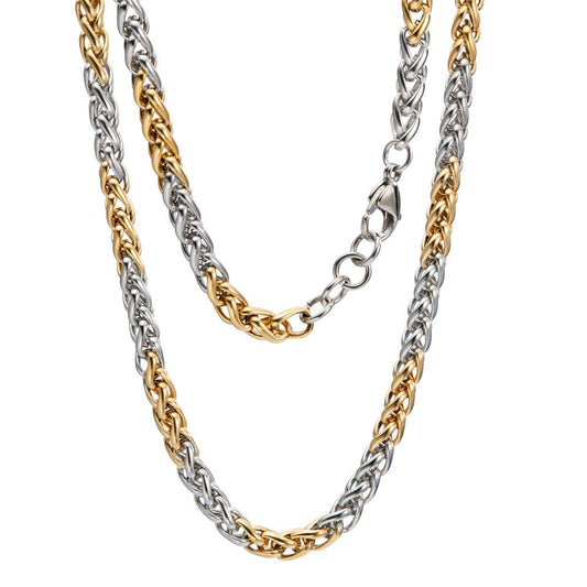 Necklace Stainless steel Yellow IP coated 45.5-47 cm