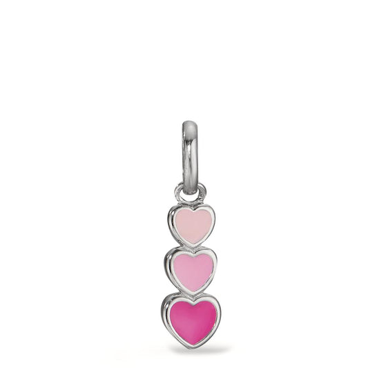 Pendant Silver Rhodium plated Heart